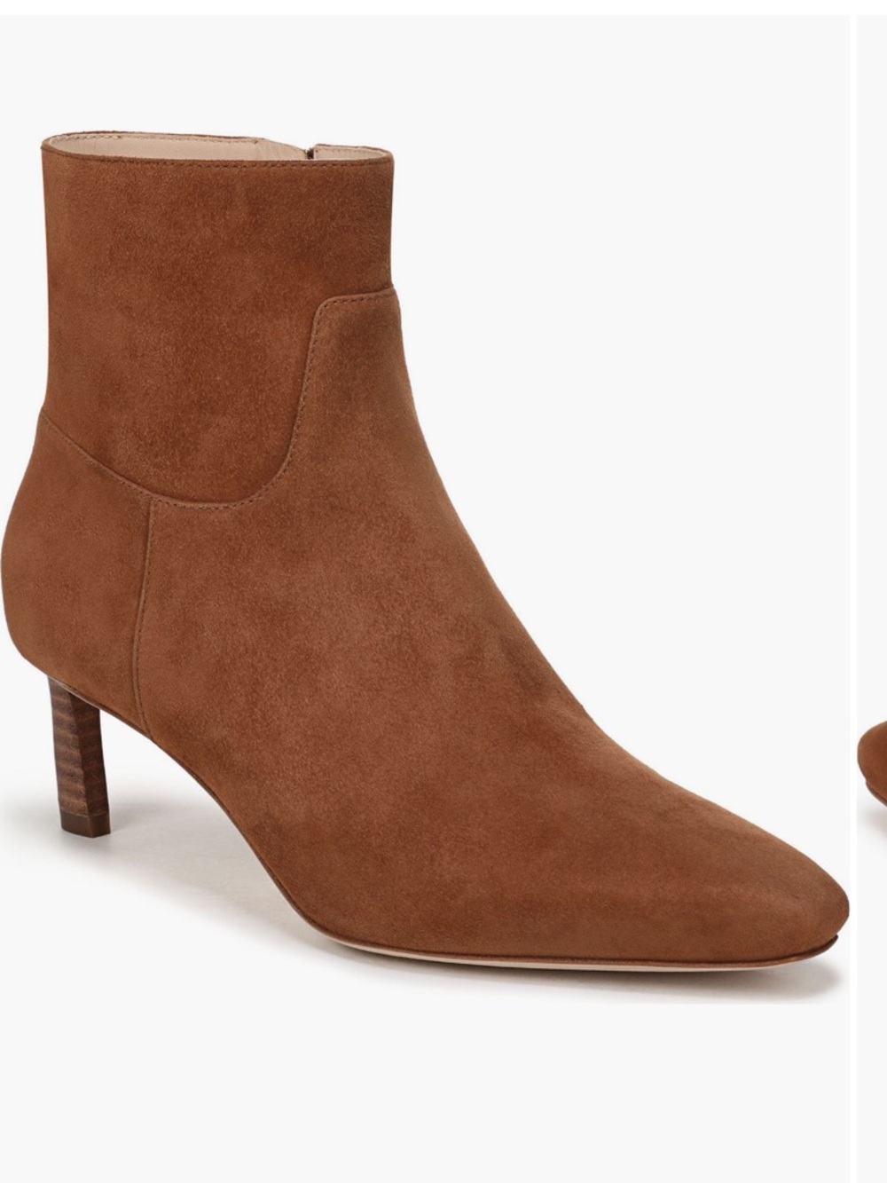 Veronica Beard Kelby Suede Ankle Boot in Hazelwood